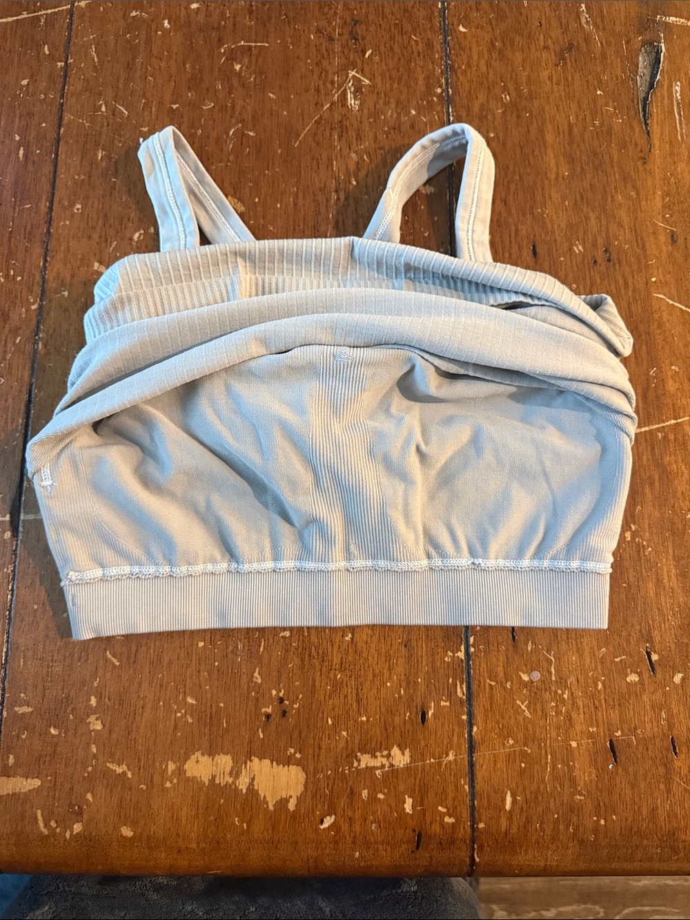 lululemon athletica Ribbed Racerback Tank - Light Cream - Picture 3 of 4